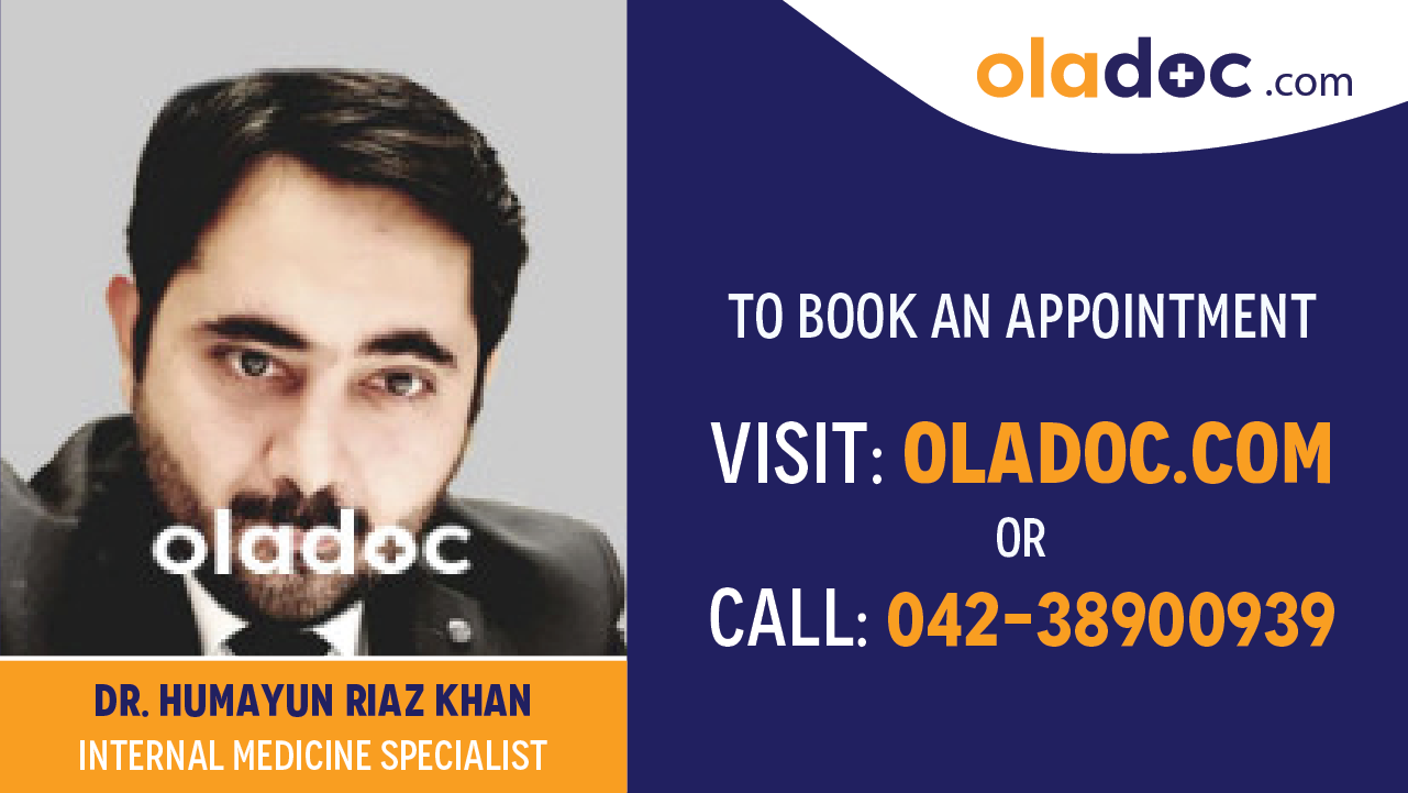 Book appointment with Dr.Humayun Riaz Khan-best Internal Medicine Specialist in Multan